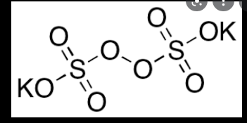 过硫酸钾 结构式